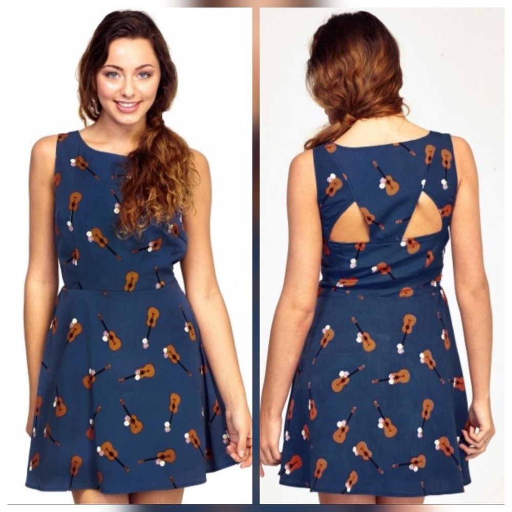 ❤️ SUGARHILL BOUTIQUE MARIACHI SKATER DRESS, 6